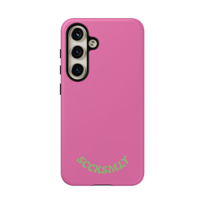SOLID Sweet Static Pink Tough Case for Samsung