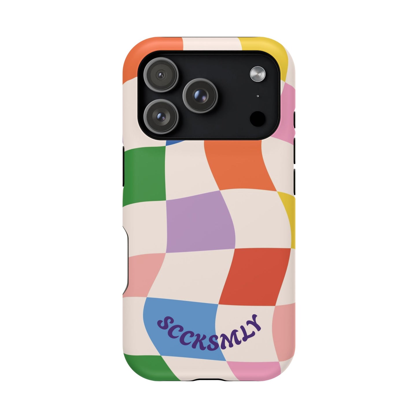 Checker Flicker Phone Case Apple
