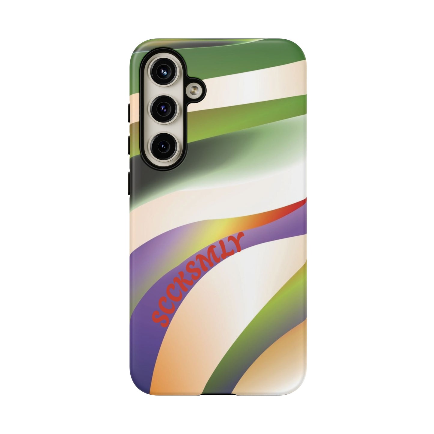 Green Waves Phone Case for Samsung