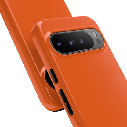 SOLID Tangerine Tough Case for Google Pixel