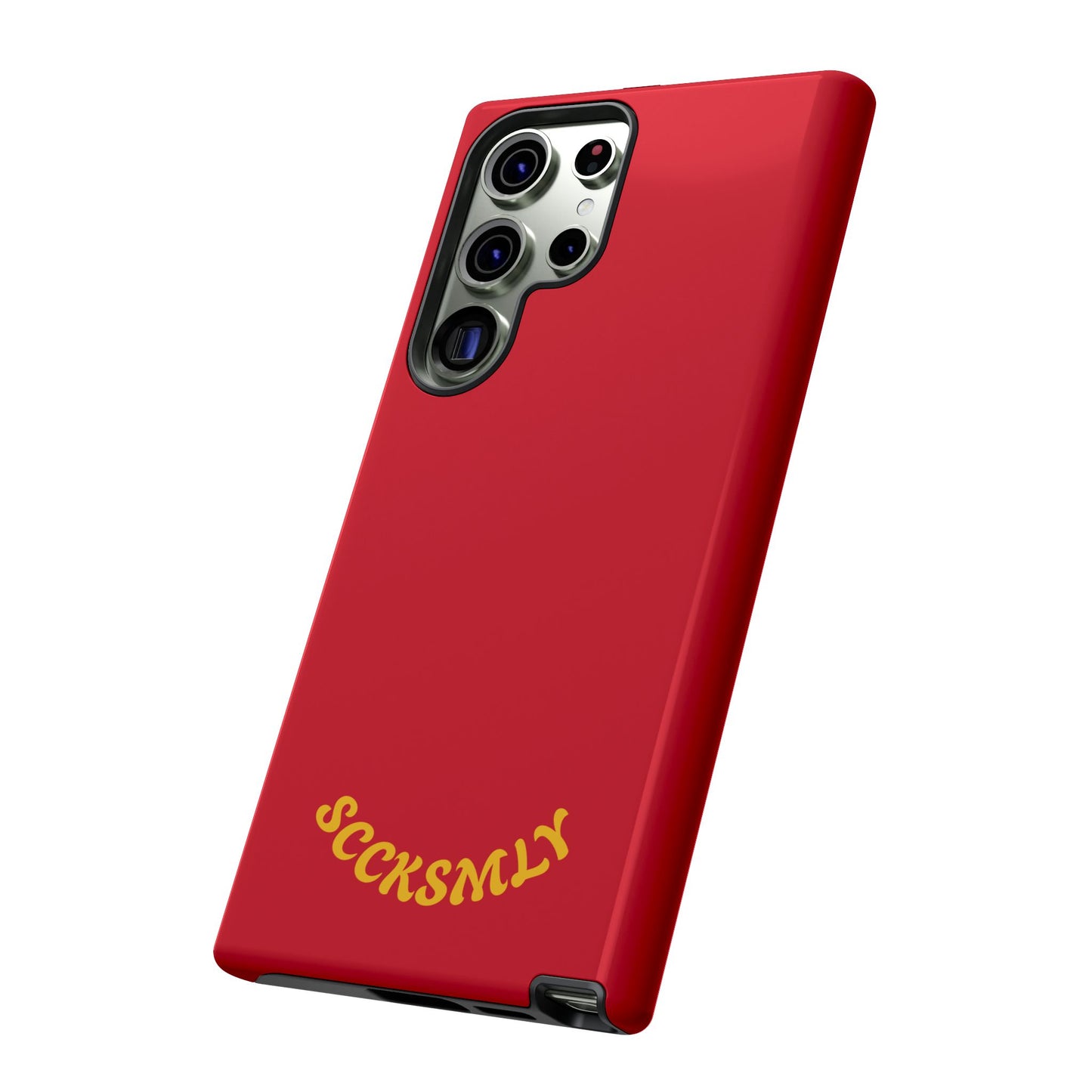 SOLID Calm Cherry Tough Case for Samsung