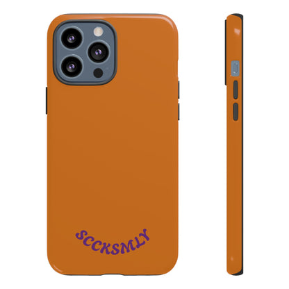 SOLID Burned Plum Tough Case for Apple
