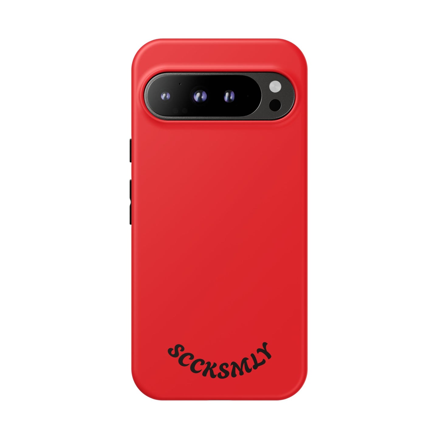 SOLID Screaming Red Tough Casee for Google Pixel