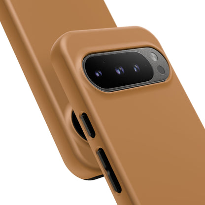 SOLID Spice Caramel Tough Case for Google Pixel