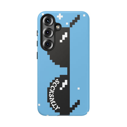 Pixel Glass Tough Phone Case for Samsung