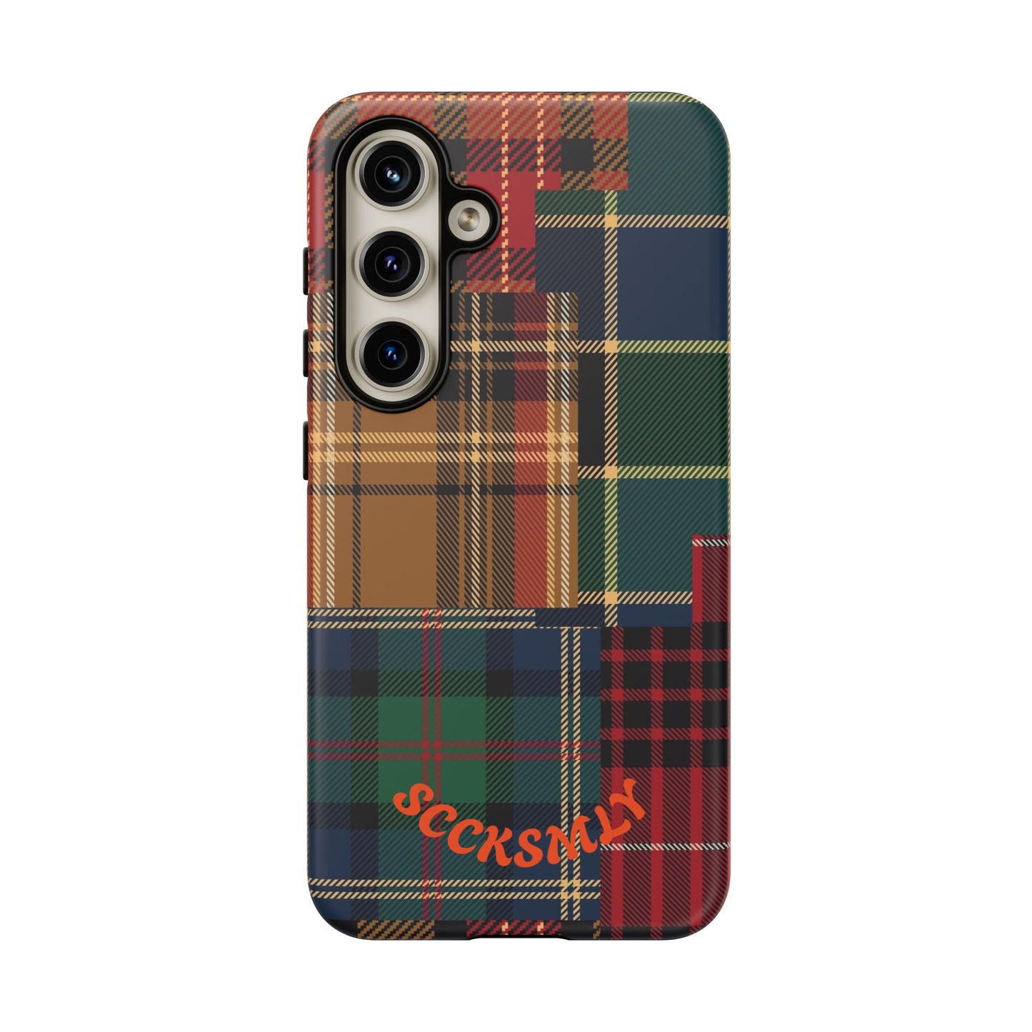 Heritage Hues Patchwork Tough Phone Case for Samsung