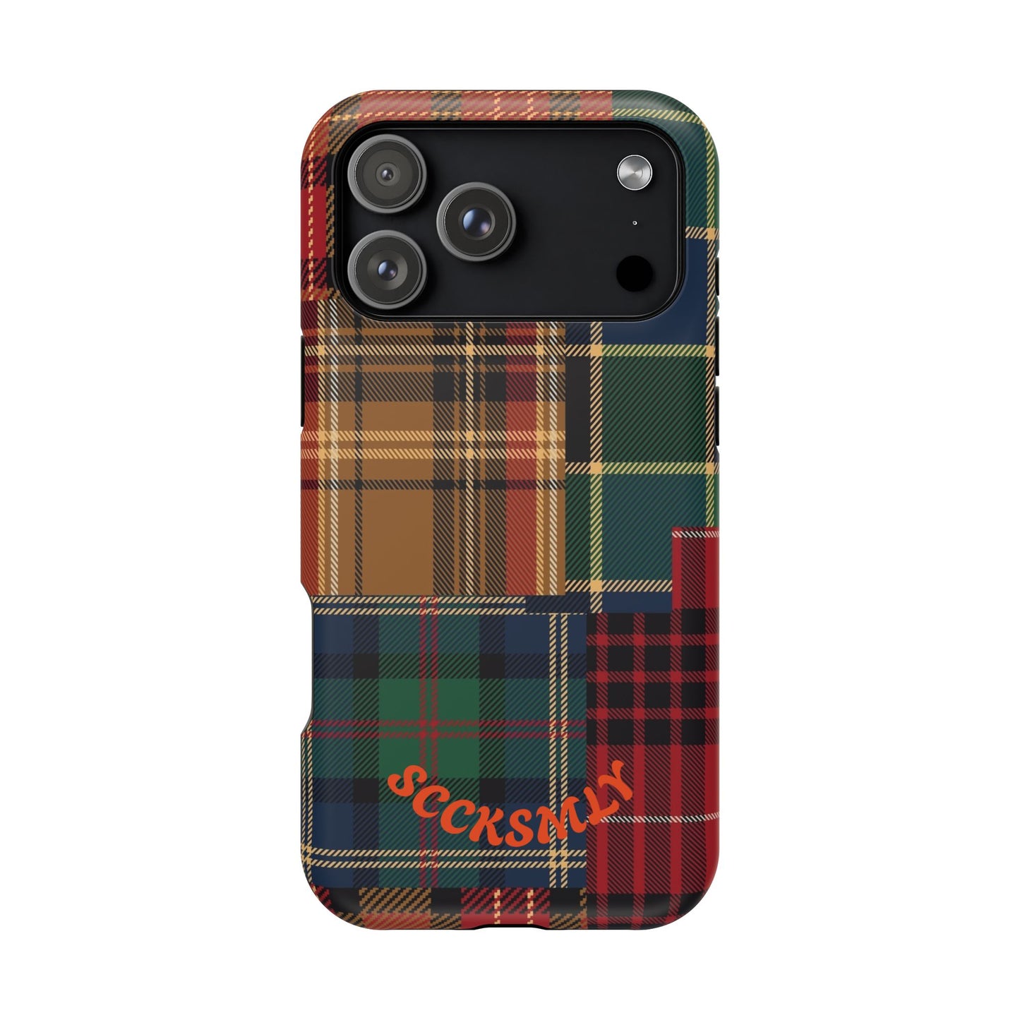 Heritage Hues Patchwork Tough Phone Case for Apple