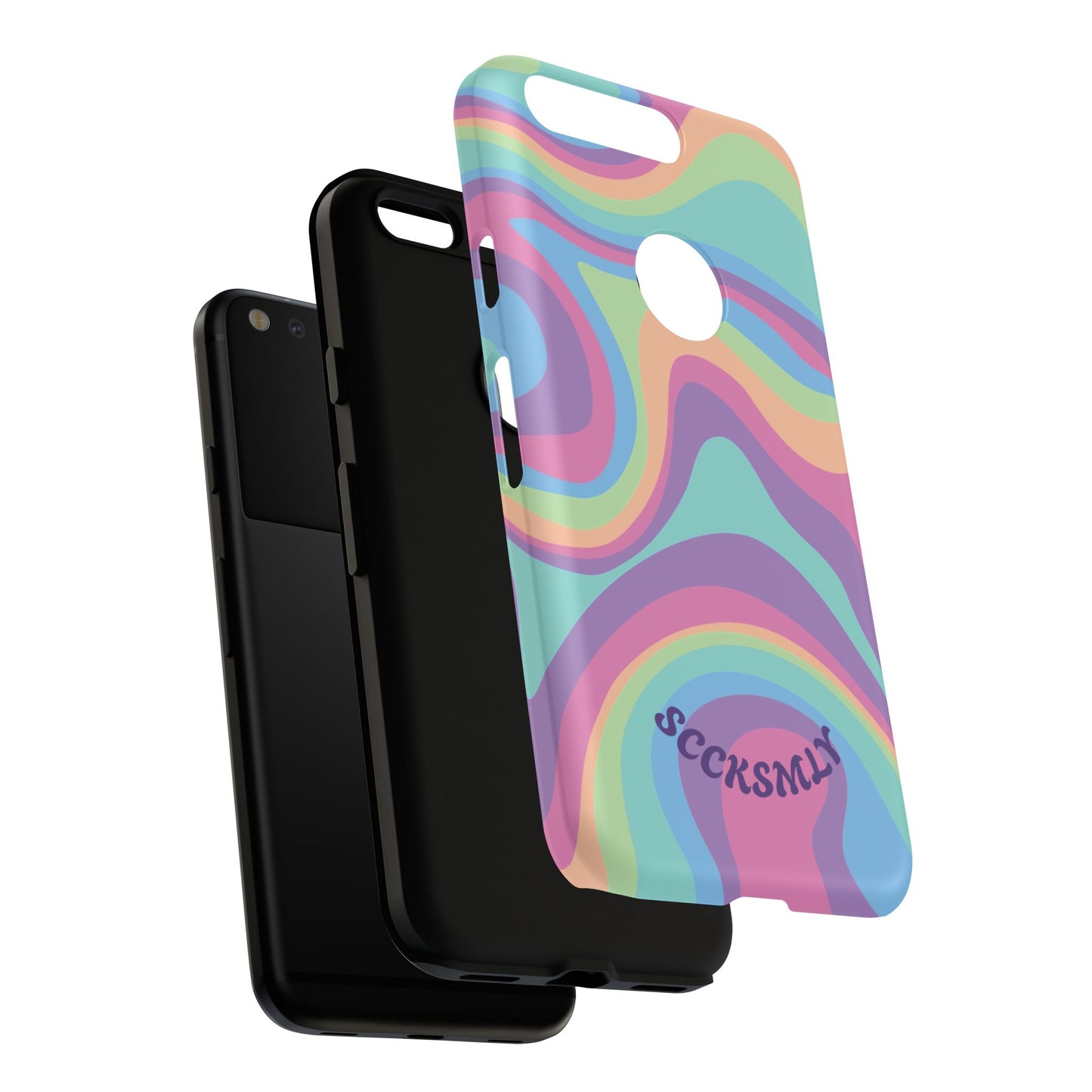 Pastel Swirl Phone Case for Google Pixel