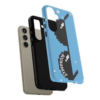 Pixel Glass Tough Phone Case for Samsung