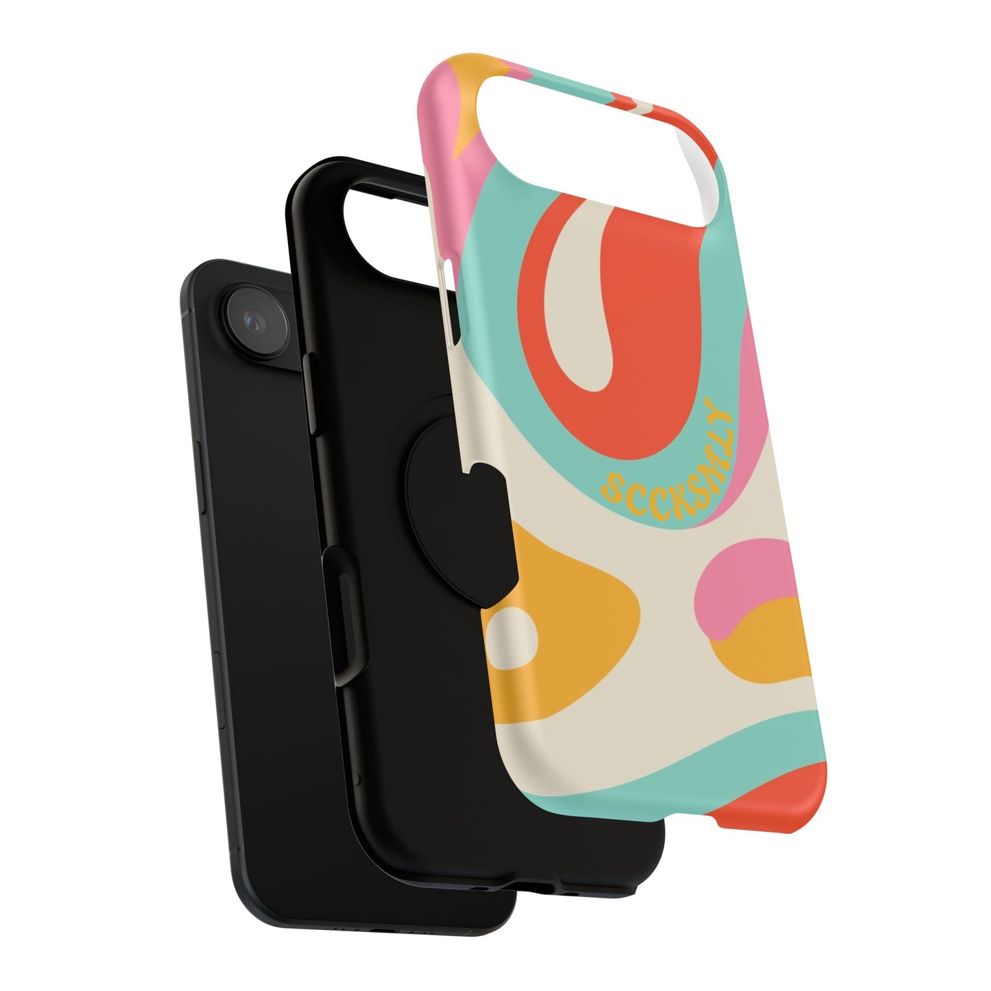 Psychodelic Acid Swirl Phone Case for Apple