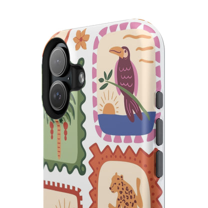 Tropical Print Phone Case for Apple