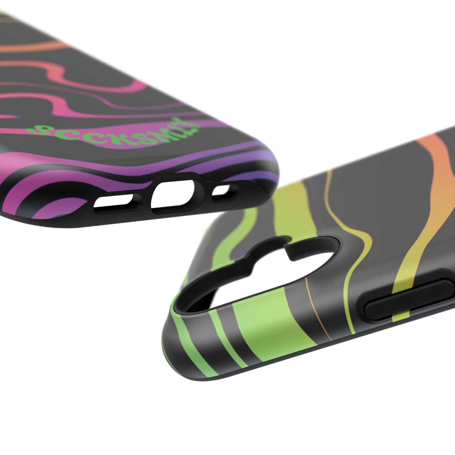 Dark Rainbow Phone Case for Apple