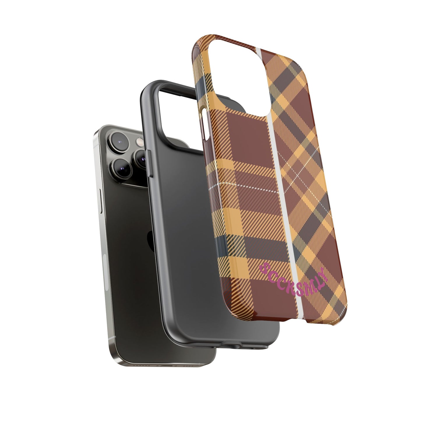 Autumn Plaid Phone Case for Apple