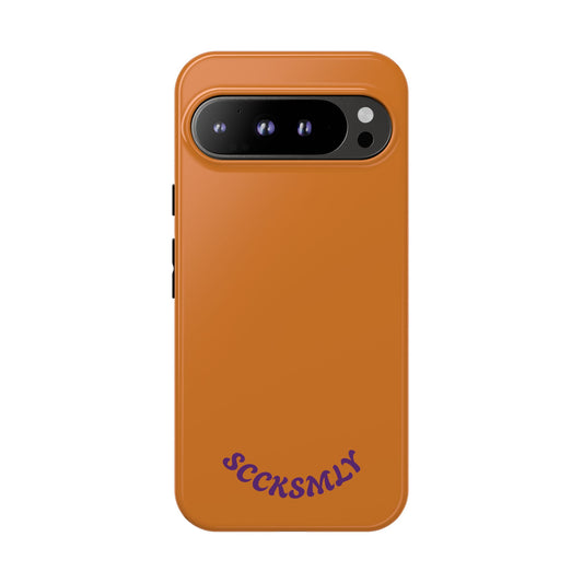 SOLID Burned Plum Tough Case for Google Pixel