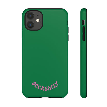 SOLID Garden Pink Tough Case for Apple