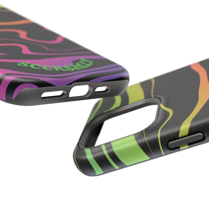 Dark Rainbow Phone Case for Apple