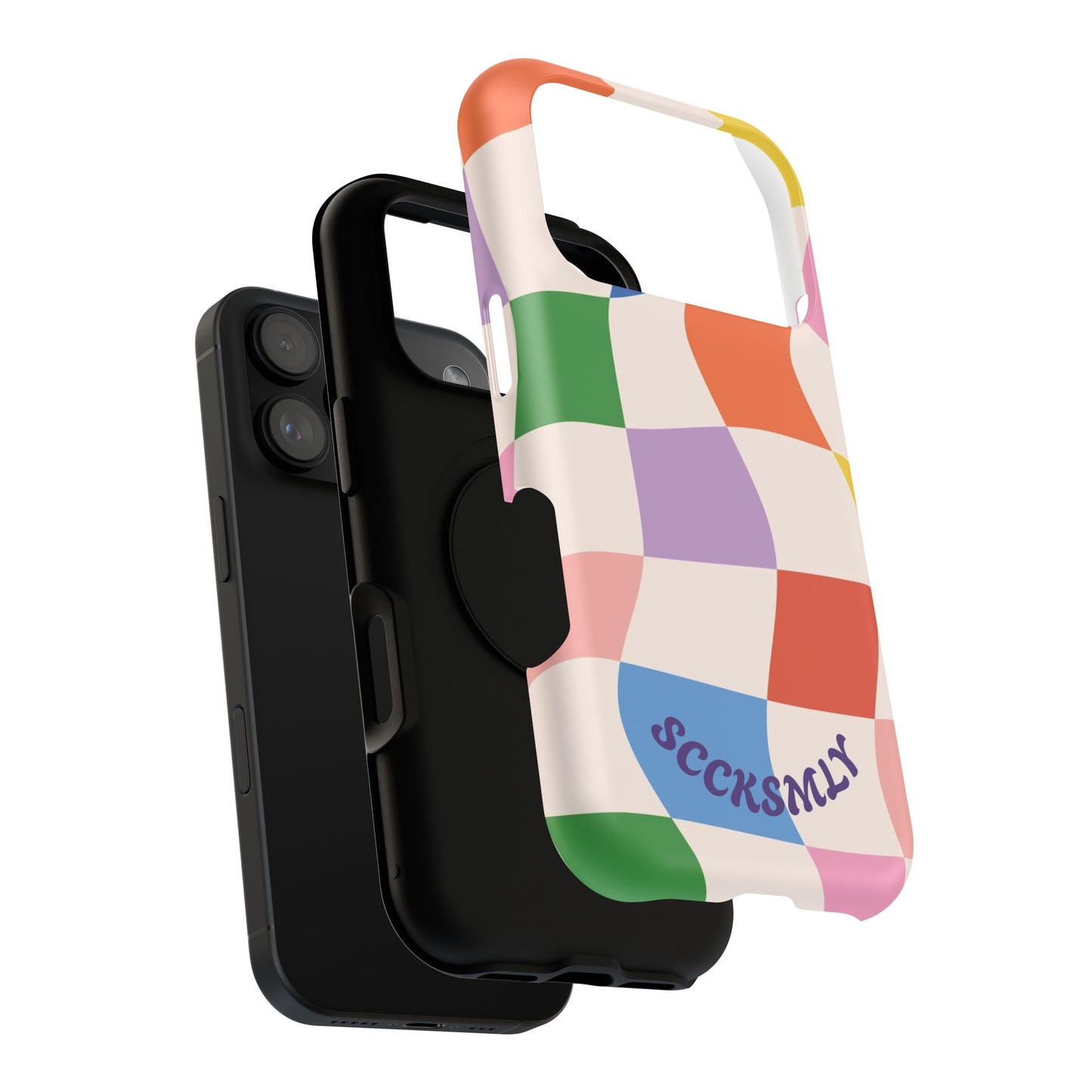 Checker Flicker Phone Case Apple