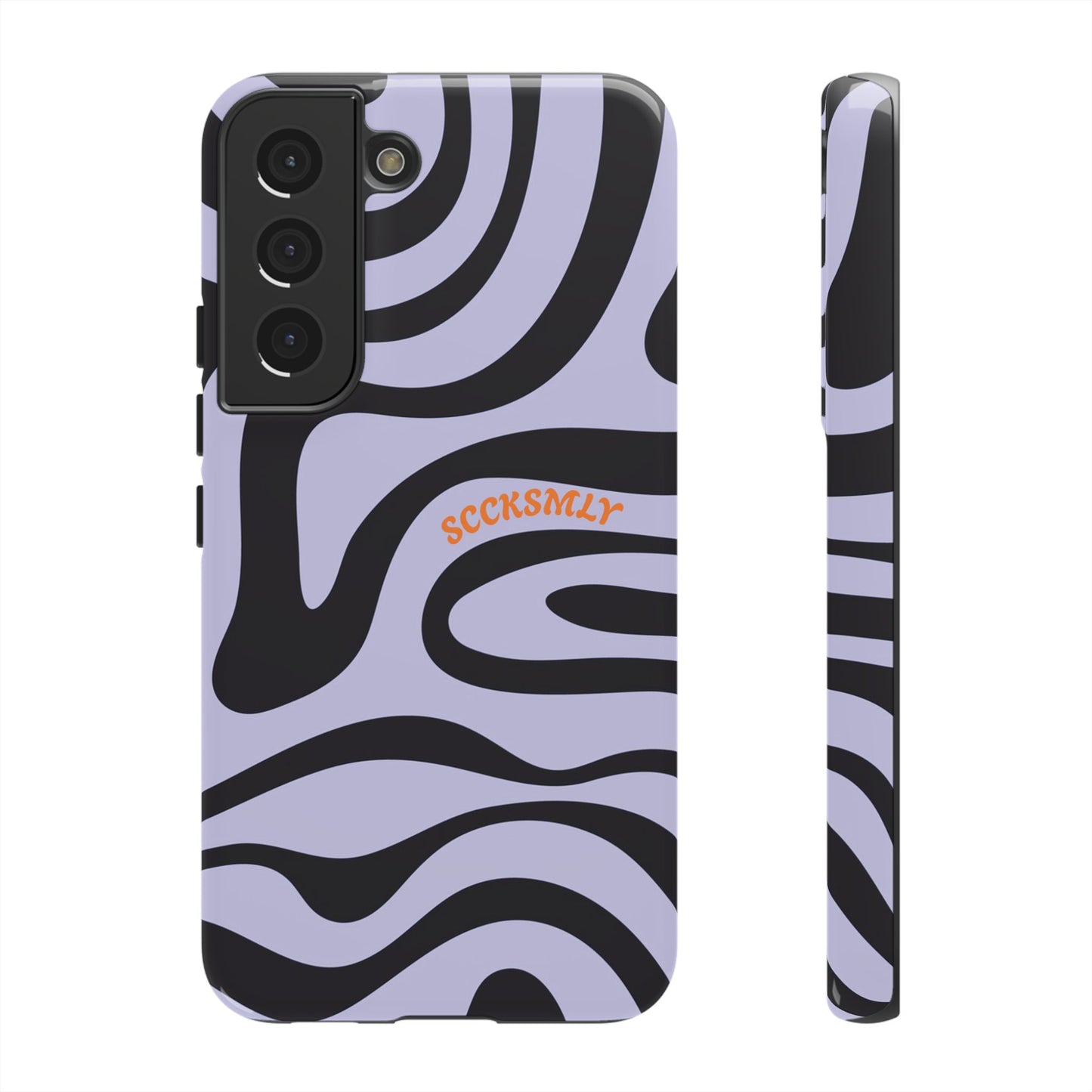 Purple Swirl Phone Case for Samsung