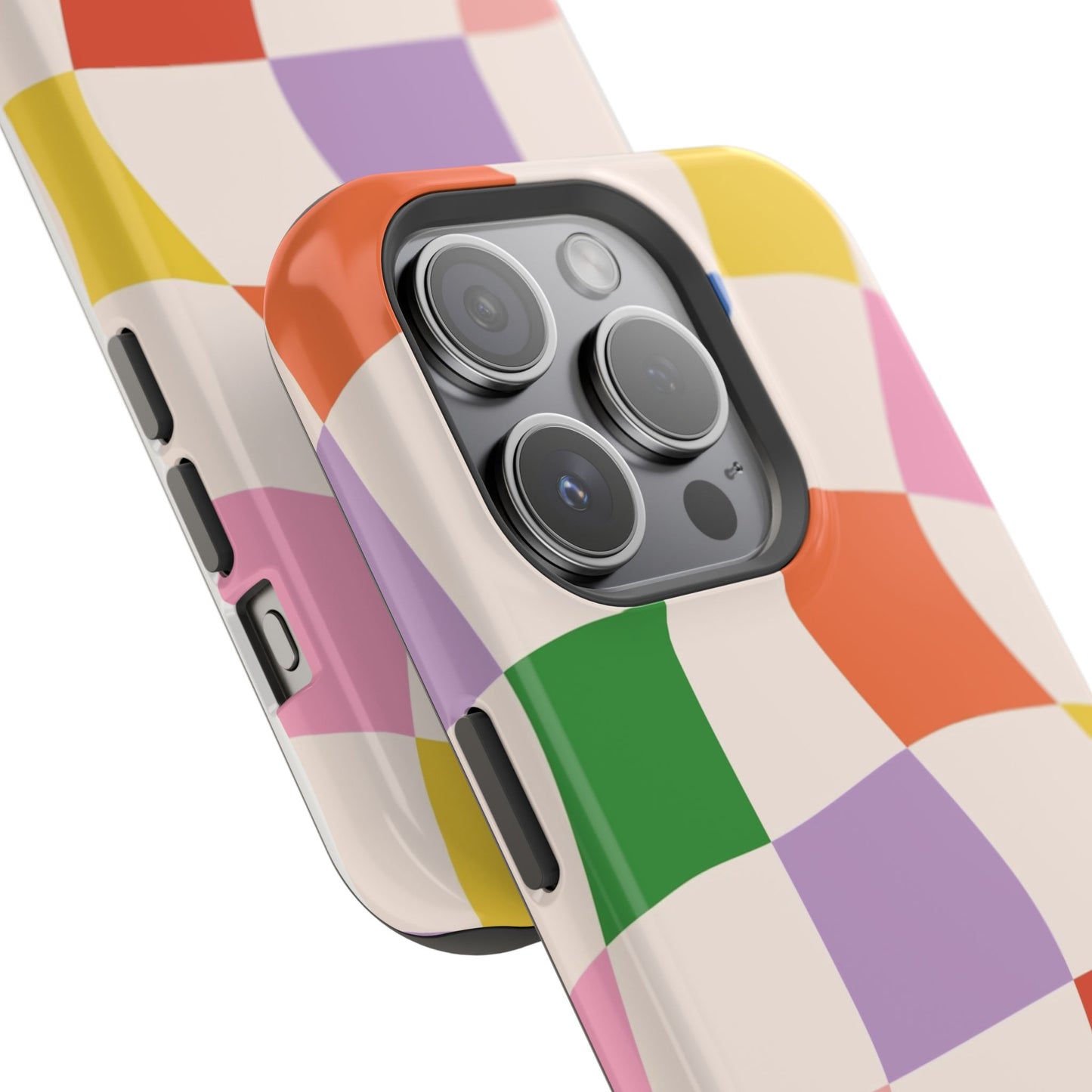 Checker Flicker Phone Case "IOS or Apple"