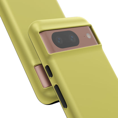 SOLID Lemon Pop Tough Case for Google Pixel