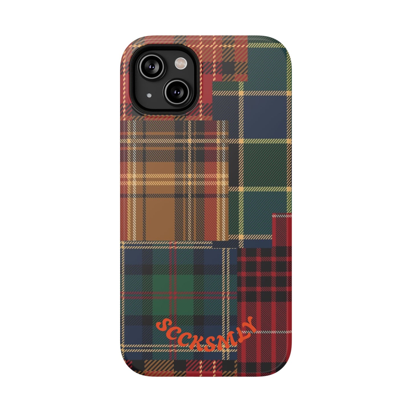 Heritage Hues Patchwork Tough Phone Case for Apple