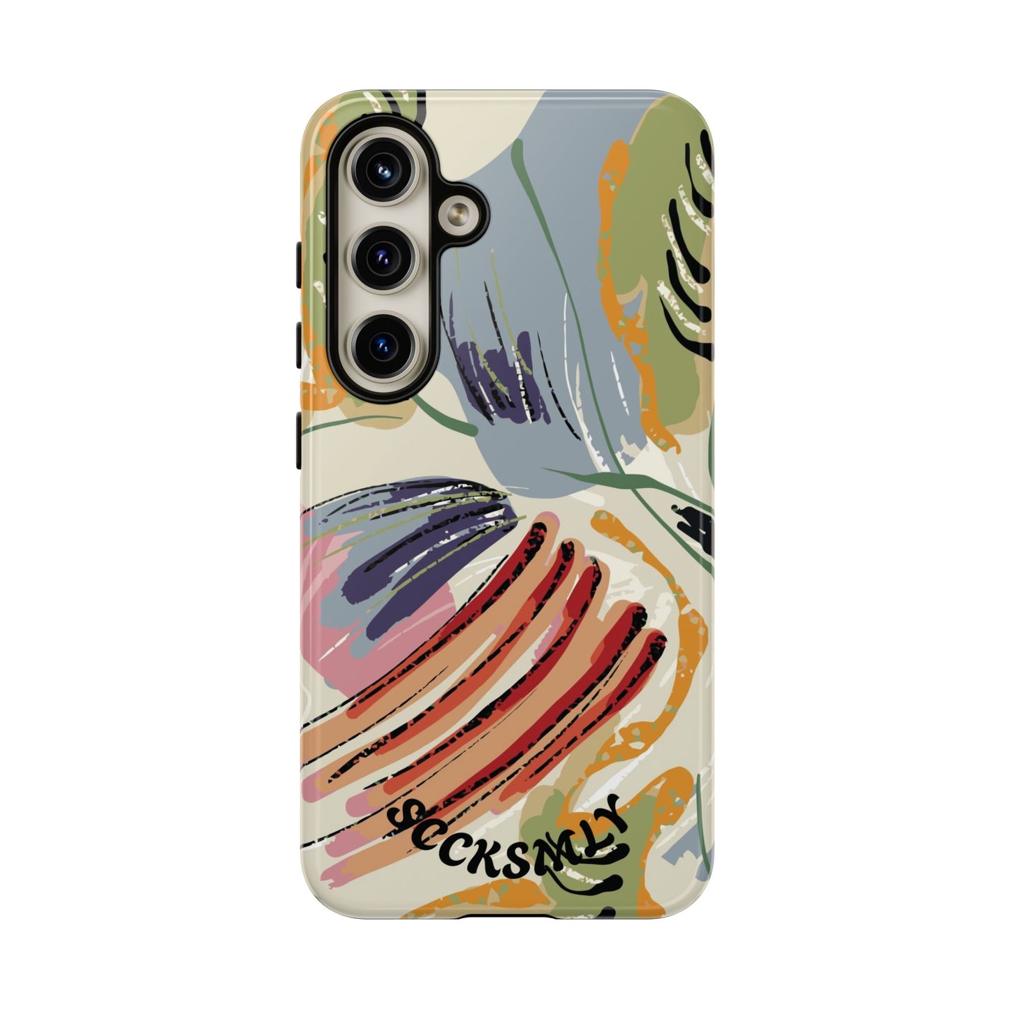 Botanical Strokes Palette Tough Phone Case for Samsung