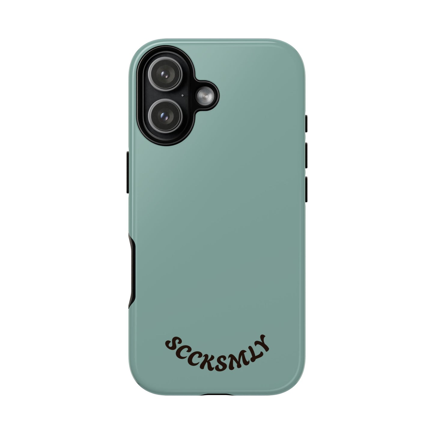SOLID Fudge Mint Crunch Tough Phone Case for Apple