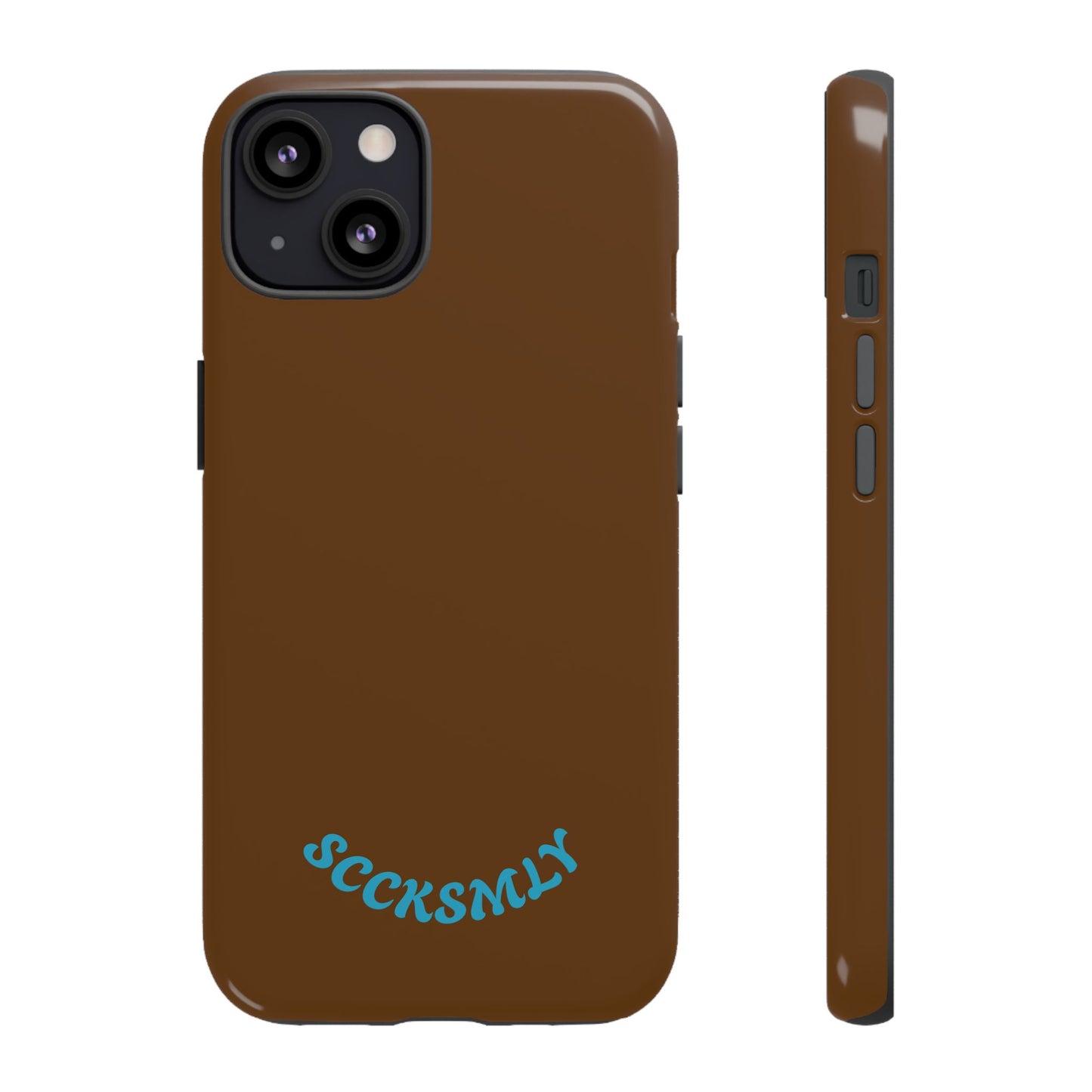 SOLID Chocolate Coco Tough Case for Apple