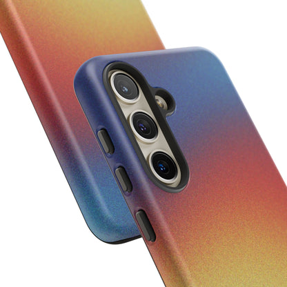 Faded Sunset Aura Tough Phone Case for Samsung