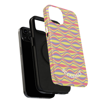 Electric Orbit Tough Phone Case for Apple