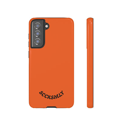 SOLID Tangerine Tough Case for Samsung