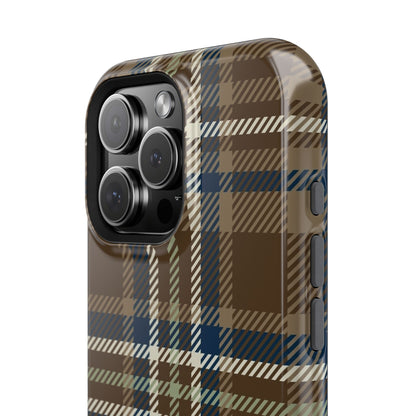 Earth and Sky Plaid Phone Case for Apple