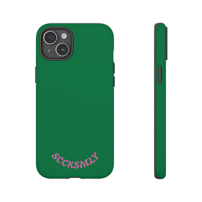 SOLID Garden Pink Tough Case for Apple