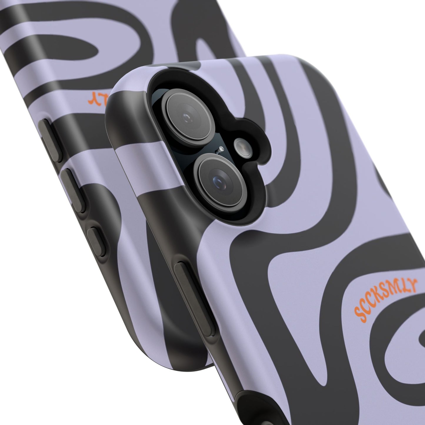 Purple Swirl Phone Case for "IOS or Apple"