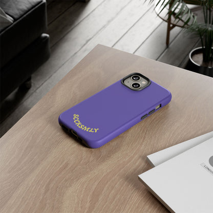 SOLID Dreamy Dusk Purple Tough Case for Apple