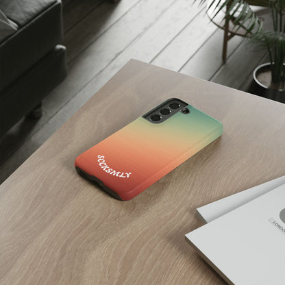 Warm Ombré Tough Phone Case for Samsung