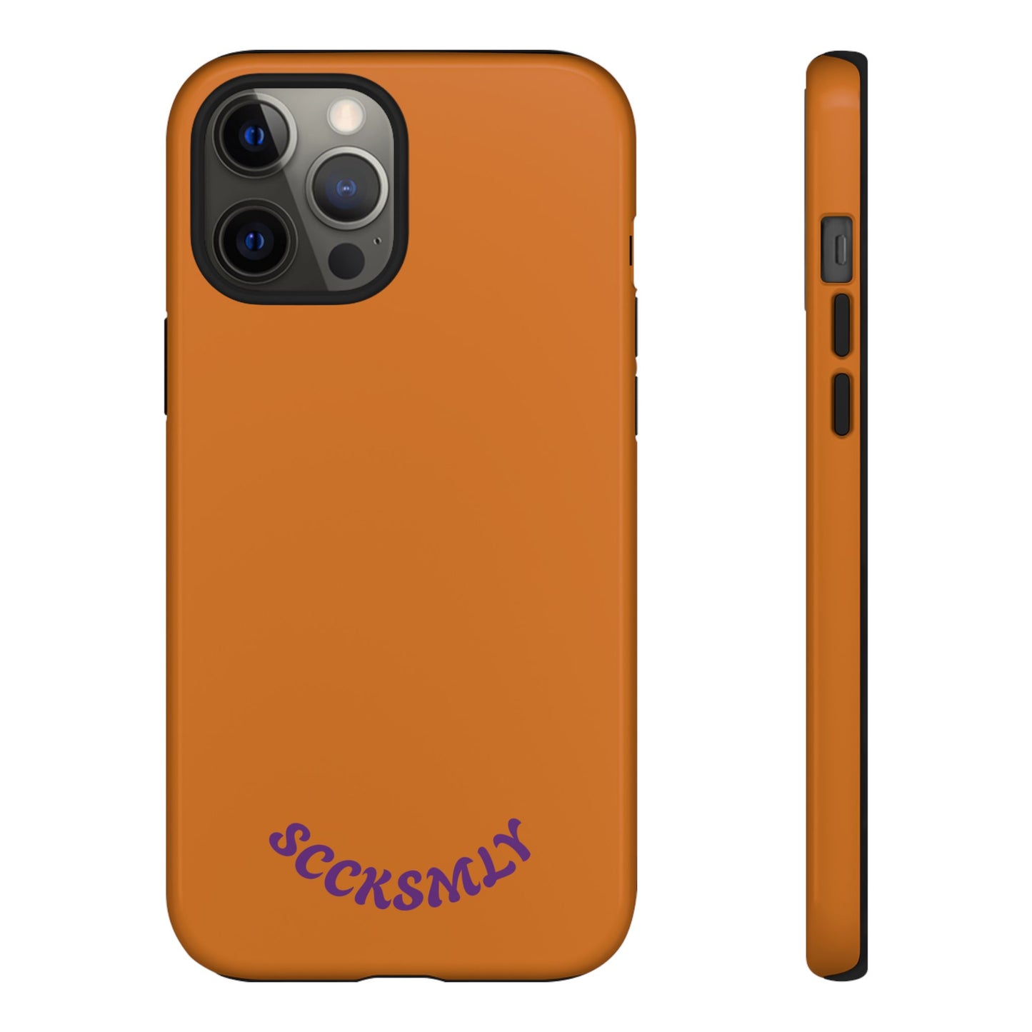 SOLID Burned Plum Tough Case for Apple