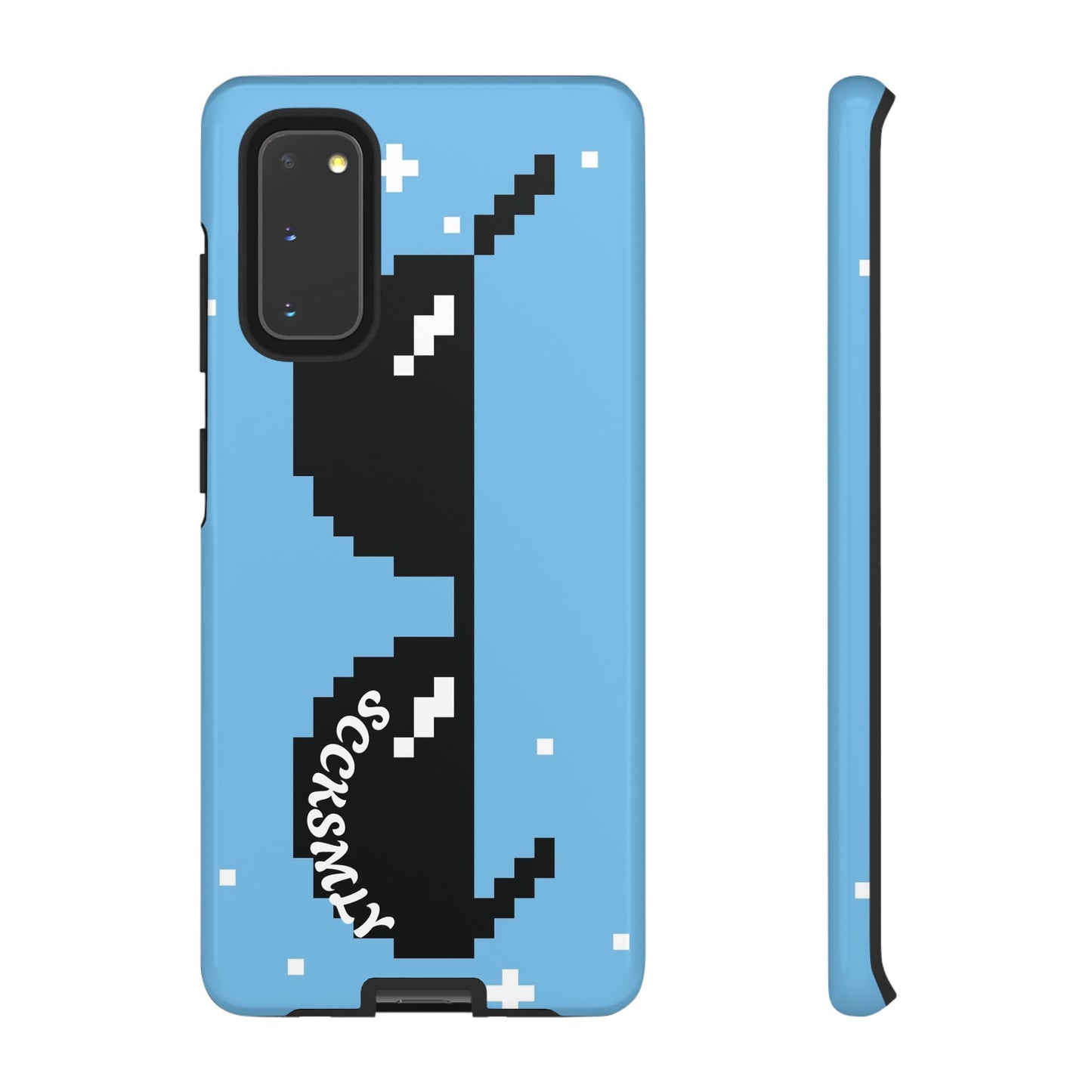 Pixel Glass Tough Phone Case for Samsung