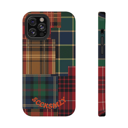 Heritage Hues Patchwork Tough Phone Case for Apple