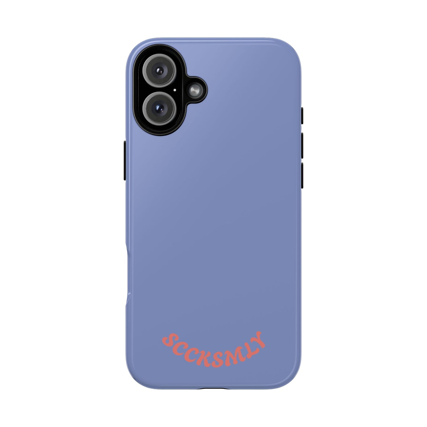 Periwinkle Blue Tough Phone Case for Apple