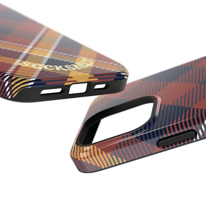 Harvest Tartan Phone Case for Apple