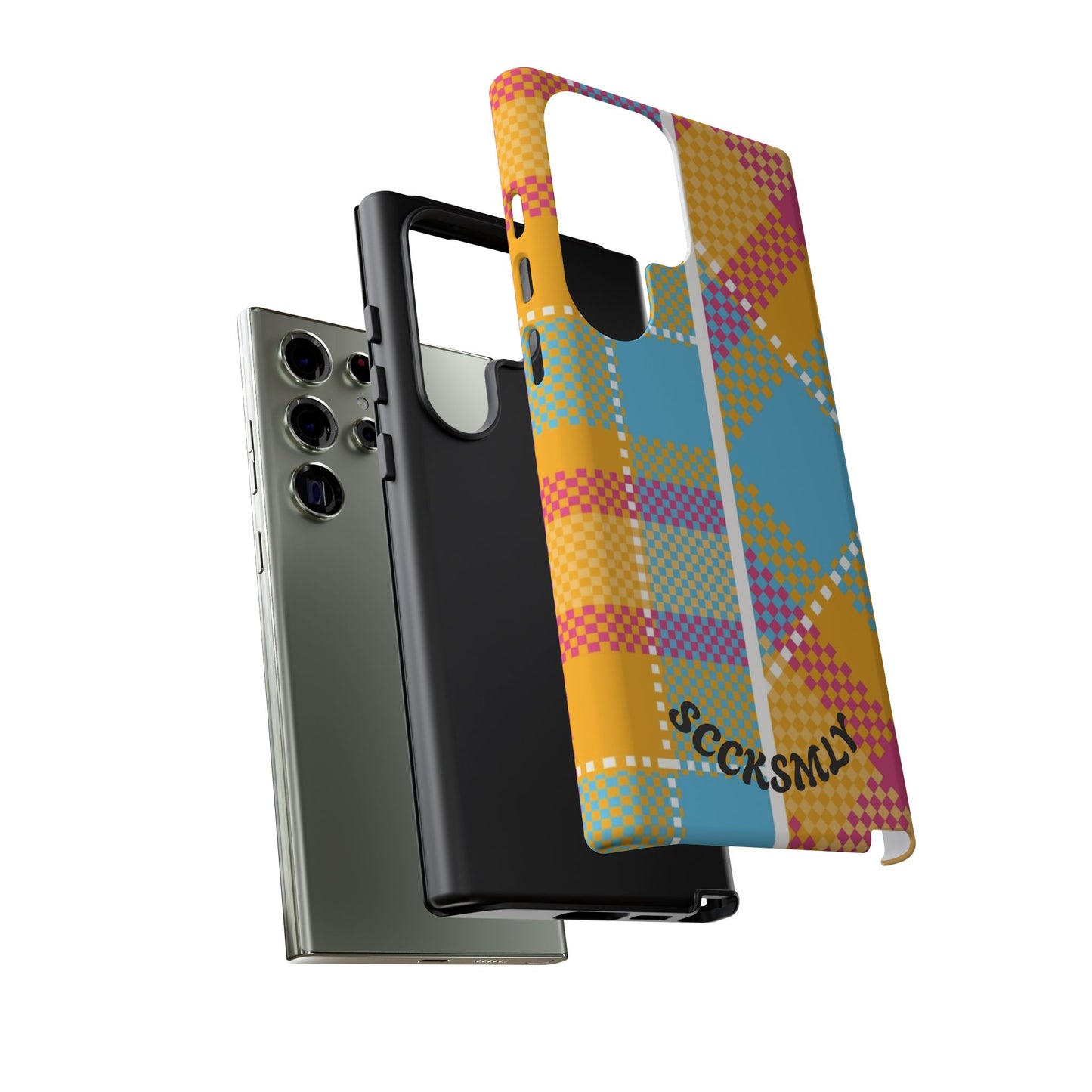 Pattern Punch Phone Case for Samsung