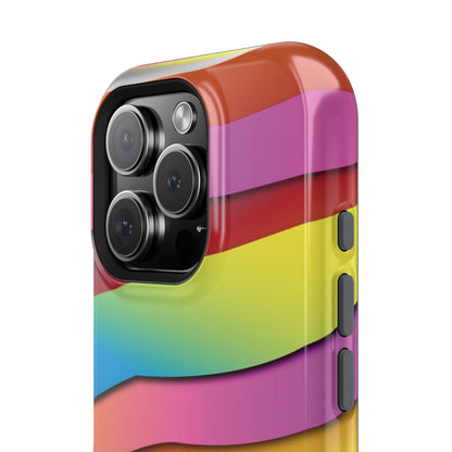 Modern Retro Rainbow Phone Case for Apple