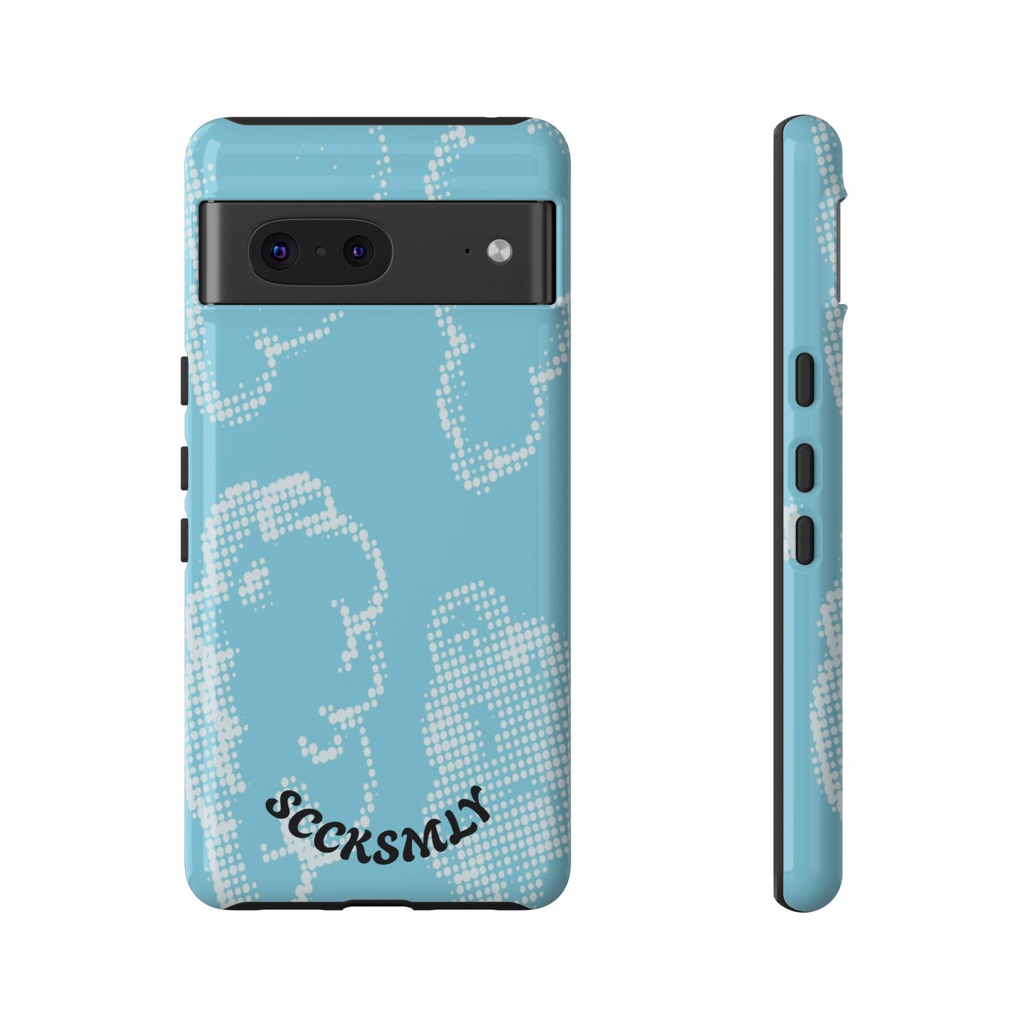 Comic Dot Sky Tough Phone Case for Google Pixel