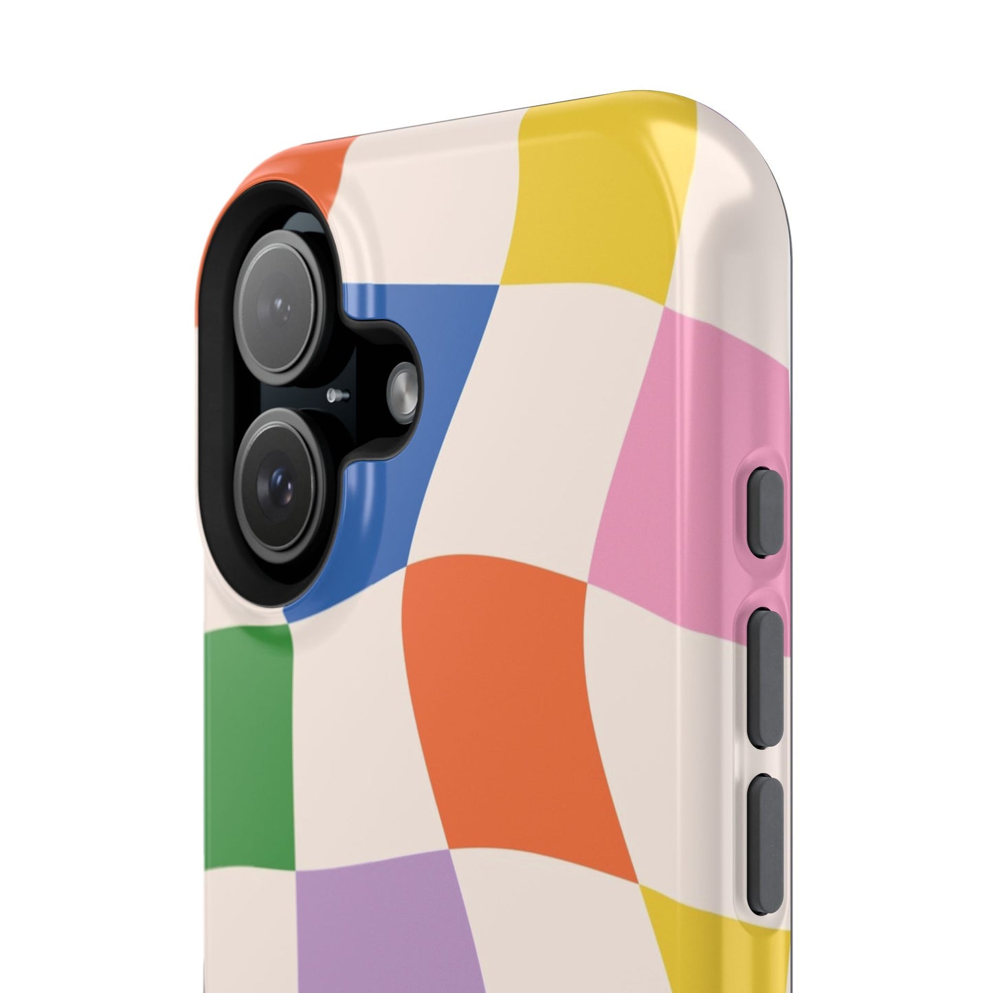 Checker Flicker Phone Case "IOS or Apple"