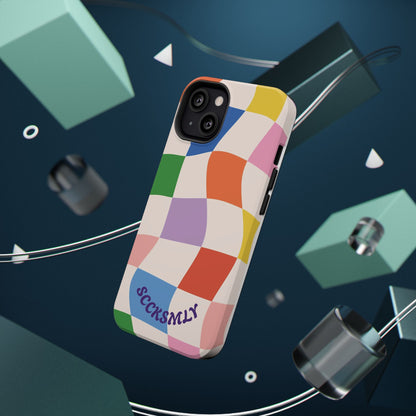 Checker Flicker Phone Case Apple