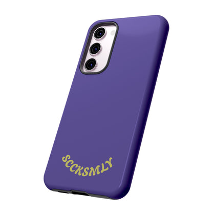 SOLID Dreamy Dusk Purple Tough Case for Samsung