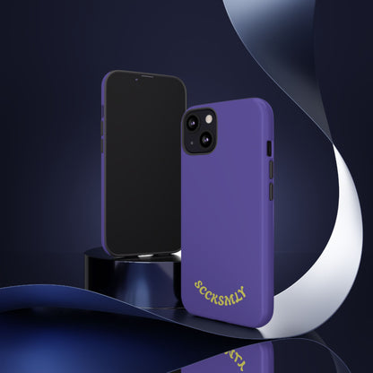 SOLID Dreamy Dusk Purple Tough Case for Apple