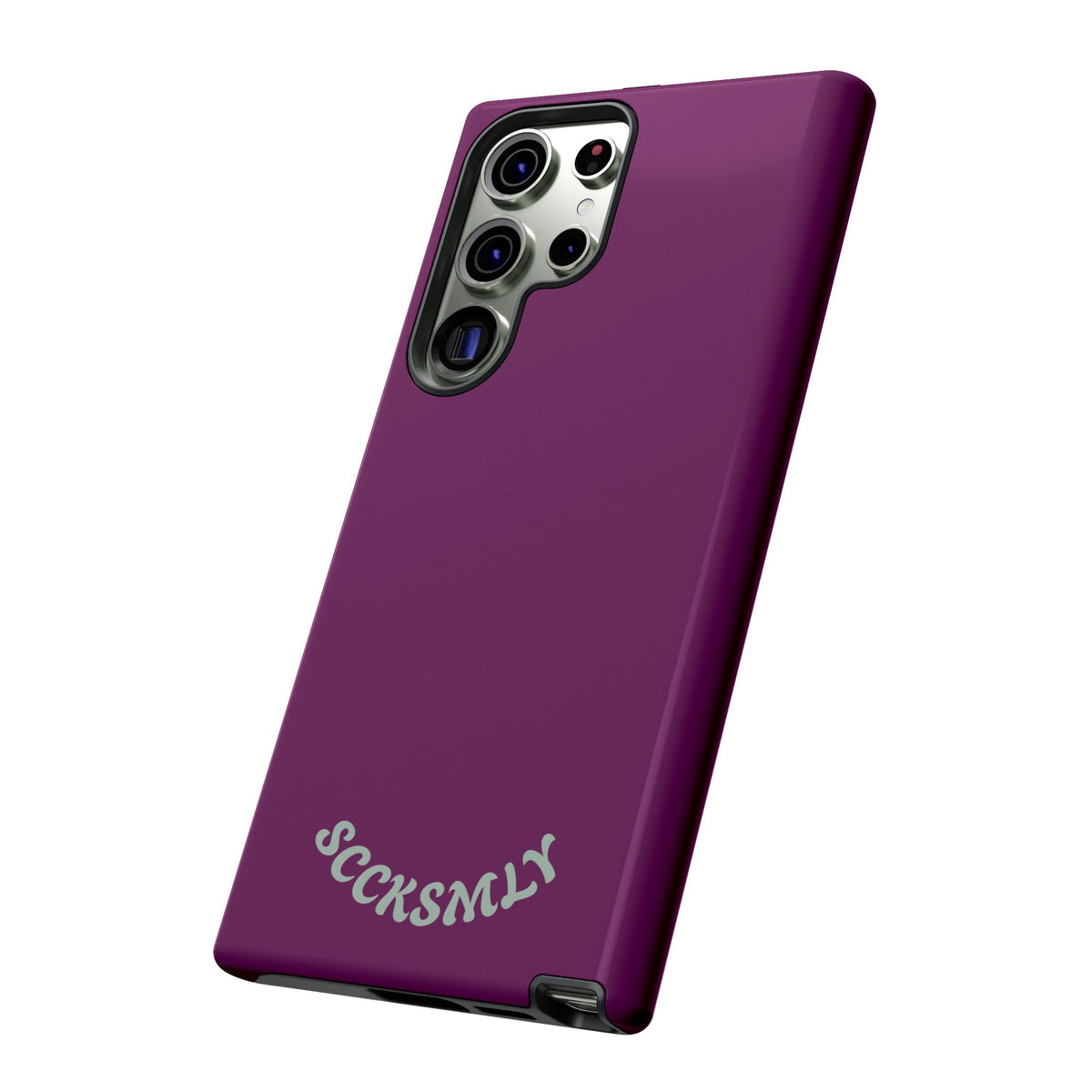 SOLID Amethyst Matte Tough Phone Case for Samsung