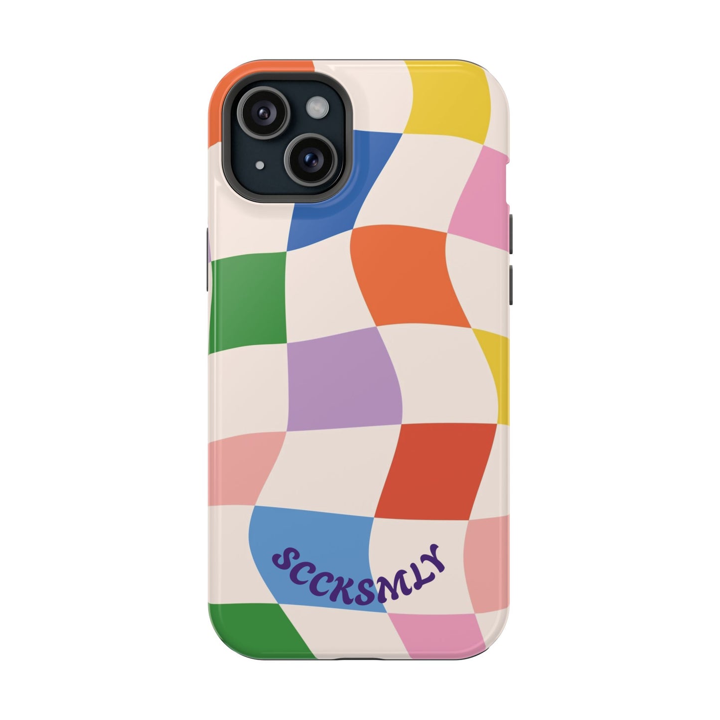Checker Flicker Phone Case "IOS or Apple"